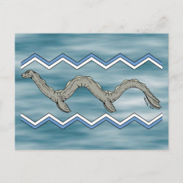 カナダ湖モンスタージガグ ポストカード