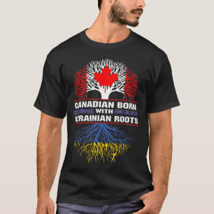 カナダ生まれ人、ウクライナ人のルーツ Tシャツ