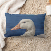 カナダ産白ガチョウ ランバークッション (ブランケット)