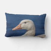 カナダ産白ガチョウ ランバークッション (裏面)