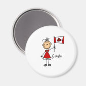 カナダ磁石 マグネット (正面/裏面)