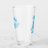 カナダ空挺連隊ビアグラス タンブラーグラス (右)