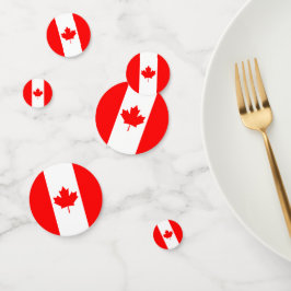 カナダ紙吹雪、パーティー、カナダ国旗 コンフェッティ