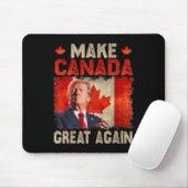 カナダ素晴らしを再びおもしろいトランプ大統領Oh C マウスパッド (マウス)