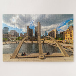 カナダ素晴らしトロント市区町村の表示 ジグソーパズル