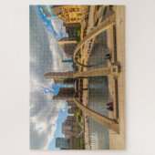 カナダ素晴らしトロント市区町村の表示 ジグソーパズル (縦)