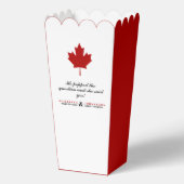 カナダ結婚国旗 フェイバーボックス (正面)