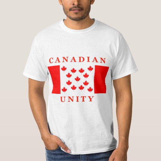 カナダ統一 Tシャツ (正面)