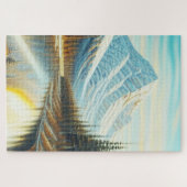 カナダ自然ランドスケープ素晴らし- Mountain Art ジグソーパズル (横)