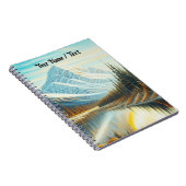 カナダ自然ランドスケープ素晴らし- Mountain Art ノートブック (右側)