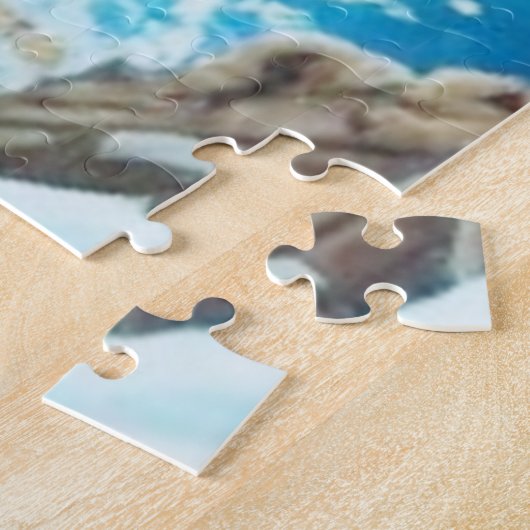 カナダ自然油彩画素晴らし景 ジグソーパズル (側面)