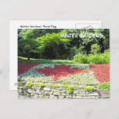 カナダ花の国旗 ポストカード (正面/裏面)