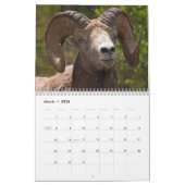 カナダ草原カレンダーの野生動物 カレンダー (3月 2026)