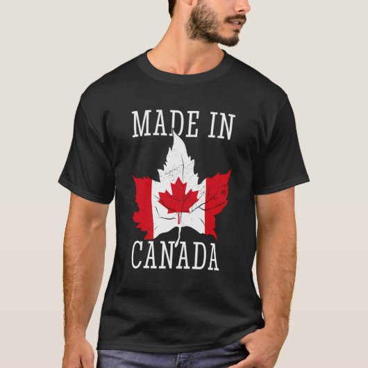 カナダ製おもしろい Tシャツ (正面)