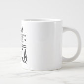 カナダ製オリジナルロゴ ジャンボコーヒーマグカップ (右)