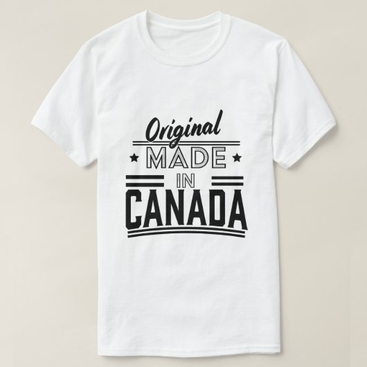 カナダ製オリジナルロゴ Tシャツ (デザイン正面)