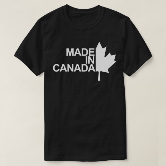 カナダ製2 Tシャツ (デザイン正面)