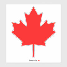 カナダ製 マップルリーフ ステッカー シート ビニール デカール