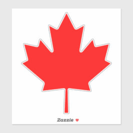 カナダ製 マップルリーフ ステッカー シート ビニール デカール