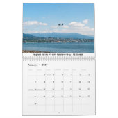 カナダ西部 カレンダー (2月 2027)