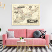 カナダ西部 キャンバスプリント (インサイチュ (リビング))