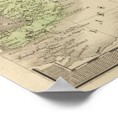 カナダ西部 ポスター (角)