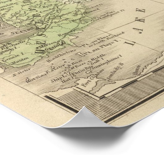 カナダ西部 ポスター (角)