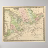 カナダ西部 ポスター (正面)