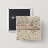 カナダ西部 缶バッジ (正面&裏面)