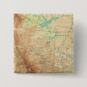 カナダ西部 缶バッジ (正面)