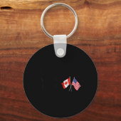 カナダ親愛も彼を嫌っている キーホルダー (正面)