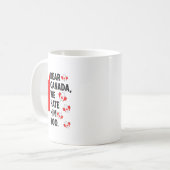 カナダ親愛私たちは彼を嫌うアンチトランプ政治P コーヒーマグカップ (正面左)