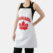 「カナダ誇りを持った・エスト。1867インチMaple Leafグラフィック エプロン (インサイチュ)