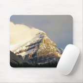 カナダ転がの雪山の雲 マウスパッド (マウス)