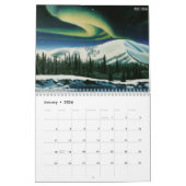 カナダ野生生物と風景のカ絵画レンダー カレンダー (1月 2026)