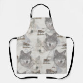 カナダ野生生物 エプロン (正面)