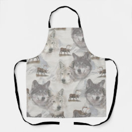 カナダ野生生物 エプロン