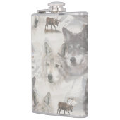 カナダ野生生物 フラスク (左)