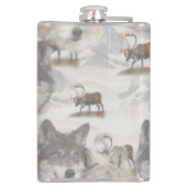 カナダ野生生物 フラスク (裏面)