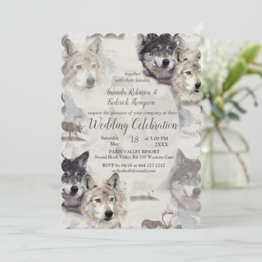 カナダ野生生物 招待状 (スタンド正面)