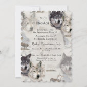 カナダ野生生物 招待状 (正面)