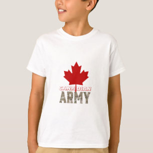 カナダ陸軍デザインTシャツ Tシャツ