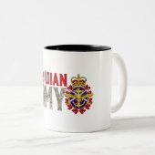 カナダ陸軍兵士 ツートーンマグカップ (正面右)