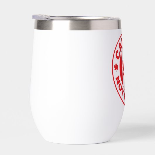 カナダ非売品タンブラー (右面)