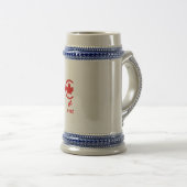 カナダ非売品 ビールジョッキ (正面右)