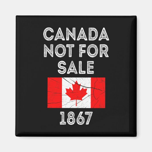 カナダ非販売 – 誇りを持ったおよび愛国心 マグネット (正面)