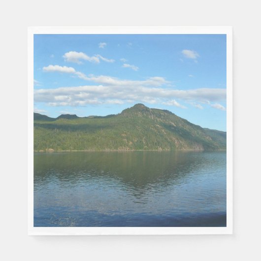 カナダ風光明媚なブリティッシュコロンビアの海岸 スタンダードランチョンナプキン (正面)