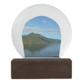 カナダ風光明媚なブリティッシュコロンビアの海岸 スノーグローブ (裏面)