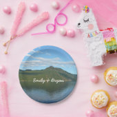 カナダ風光明媚なブリティッシュコロンビアの海岸 ペーパープレート (パーティー)