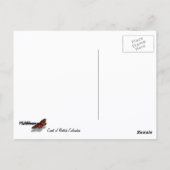 カナダ風光明媚なブリティッシュコロンビアの海岸 ポストカード (裏面)